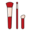 Makeup brush Icon