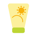 sunscreen cream Icon