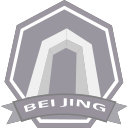 Black and white Beijing cumulative mileage achievement Icon Icon