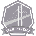 Black and white Guizhou cumulative mileage achievement Icon Icon