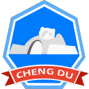 Color Chengdu cumulative mileage achievement Icon Icon