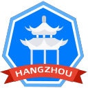 Color Hangzhou cumulative mileage achievement Icon Icon