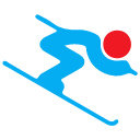 Winter Olympics - Alpine skiing Icon