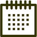 Calendar, date, table calendar Icon