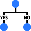 Regression decision tree 1 Icon