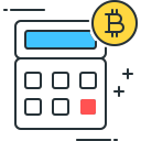 bitcoin-calculator Icon