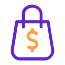 Business Icons_Dollar Bag - 1 Icon