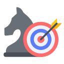 Strategy and goal Icon