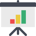 presentation-bar-chart Icon