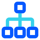 Organizational framework Icon