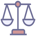 Balance, balance, law, justice and fairness Icon