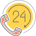 24 HOUR SERVICE Icon