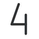 NumberFour Icon