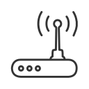 Wireless network router Icon