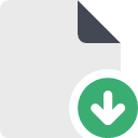 file-arrow-bottom Icon