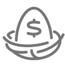 Savings egg Icon