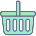 Basket, cart, basket, shopping cart Icon
