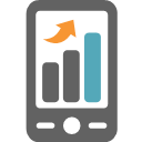 Mobile phone data Icon