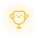 Prize winning situation Icon