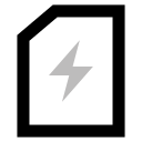 White flash payment Icon