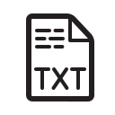 Txt Icon