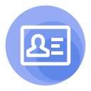 Electronic business card Icon