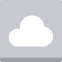 Cloud file backup Icon