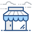 Small store, store, offline store, store Icon