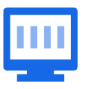 Office supplies (fixed assets) collection process Icon