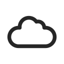 Line cloud Icon