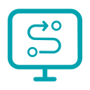 Unified - data flow monitoring Icon