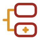 Combined_ 66 organization at the same level Icon