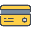 4-credit card - back of bank card Icon