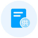 Supplier expense application form Icon
