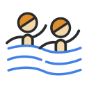 Synchronized Swimming Icon