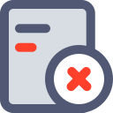 Tax file deletion Icon