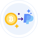 bitcoin-to-paypal Icon