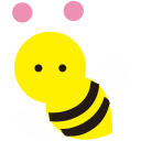Bee, wasp, wasp Icon