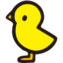 Chick bird animal Icon