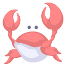 Crab, cartoon animal Icon