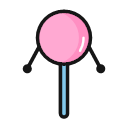 Drum-shaped rattle Icon