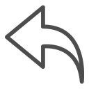 Special arrow left line Icon