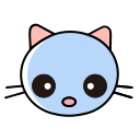 Cartoon cat Icon