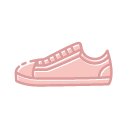 Little white shoes Icon