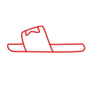 Sports slippers Icon
