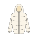 Down Jackets. SVG Icon