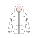 Down Jackets. SVG Icon