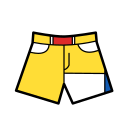 Clothing - denim shorts Icon