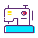 Clothing sewing machine Icon