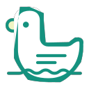 Toy duckling Icon